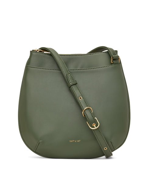 SALO LG Vegan Crossbody Bag - Loom | Color: Green - variant::stem