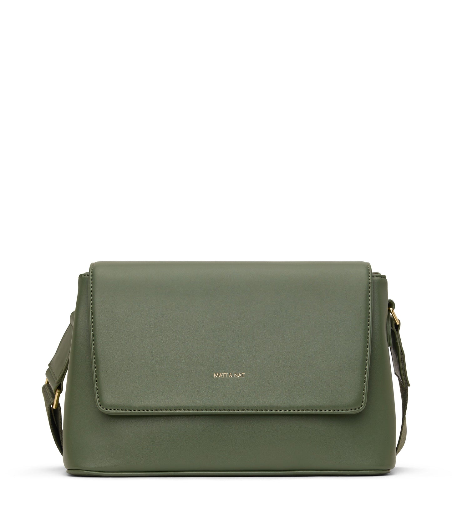 VIKA Vegan Crossbody Bag - Loom | Color: Green - variant::stem