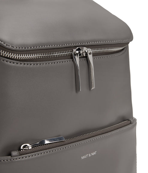 BRAVE MICRO Vegan Crossbody Bag - Loom | Color: Grey - variant::essence