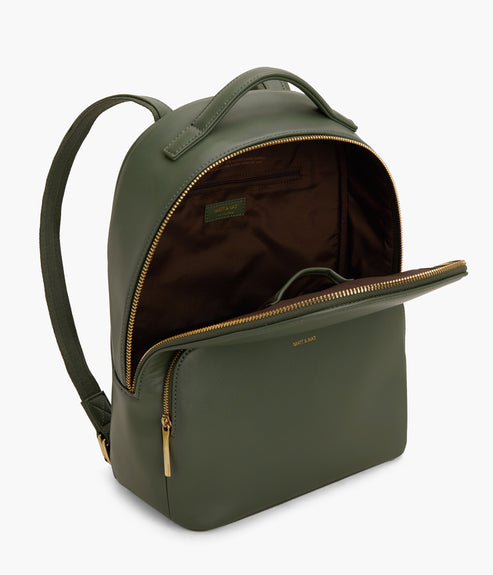 CARO Vegan Backpack - Loom | Color: Green - variant::stem
