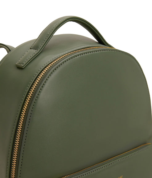 CARO Vegan Backpack - Loom | Color: Green - variant::stem