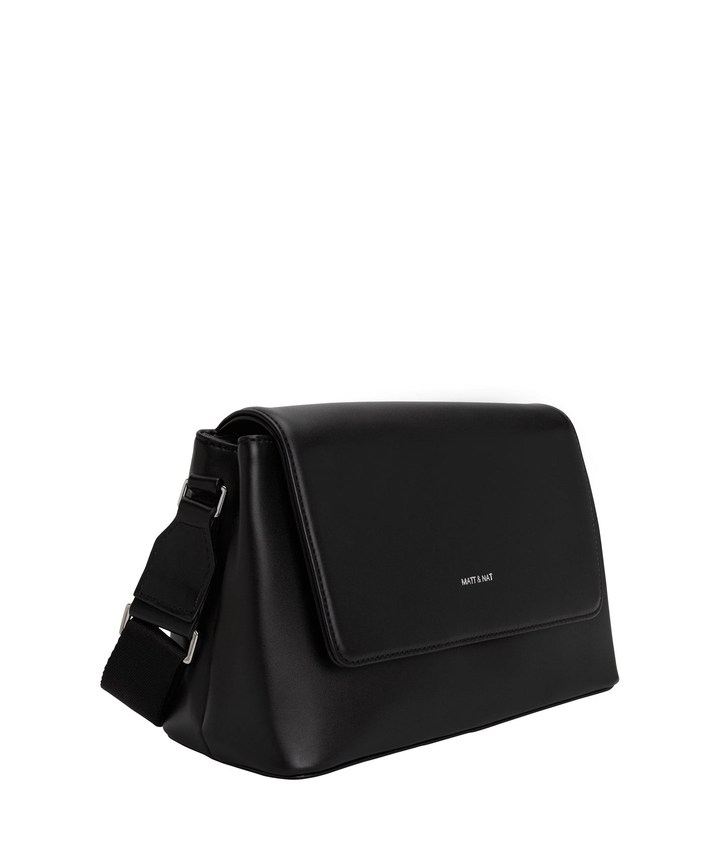 VIKA Vegan Crossbody Bag - Loom | Color: Black - variant::black