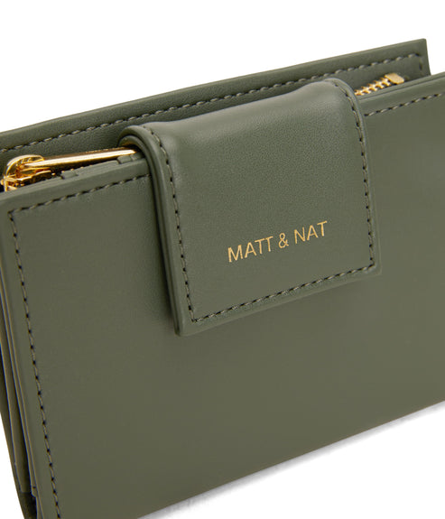 CRUISESM Small Vegan Wallet - Loom | Color: Green - variant::stem