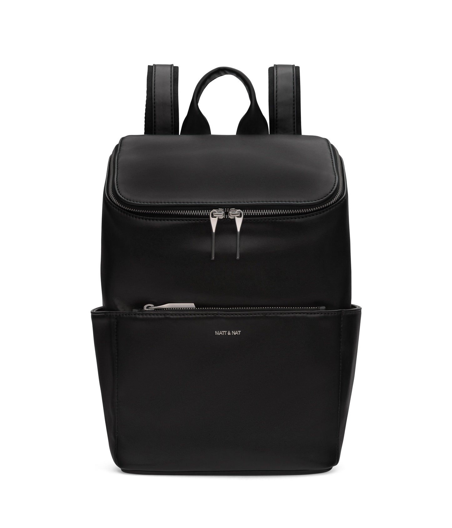 BRAVE MICRO Vegan Crossbody Bag - Loom | Color: Black - variant::blacks