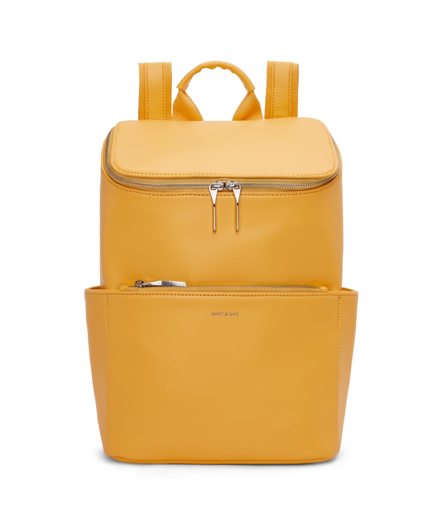 BRAVE Vegan Backpack - Loom | Color: Yellow - variant::citrine