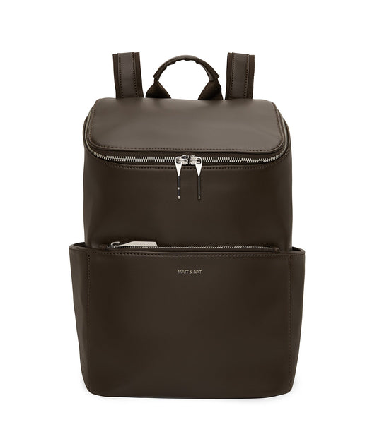 BRAVE Vegan Backpack - Loom | Color: Brown - variant::espresso