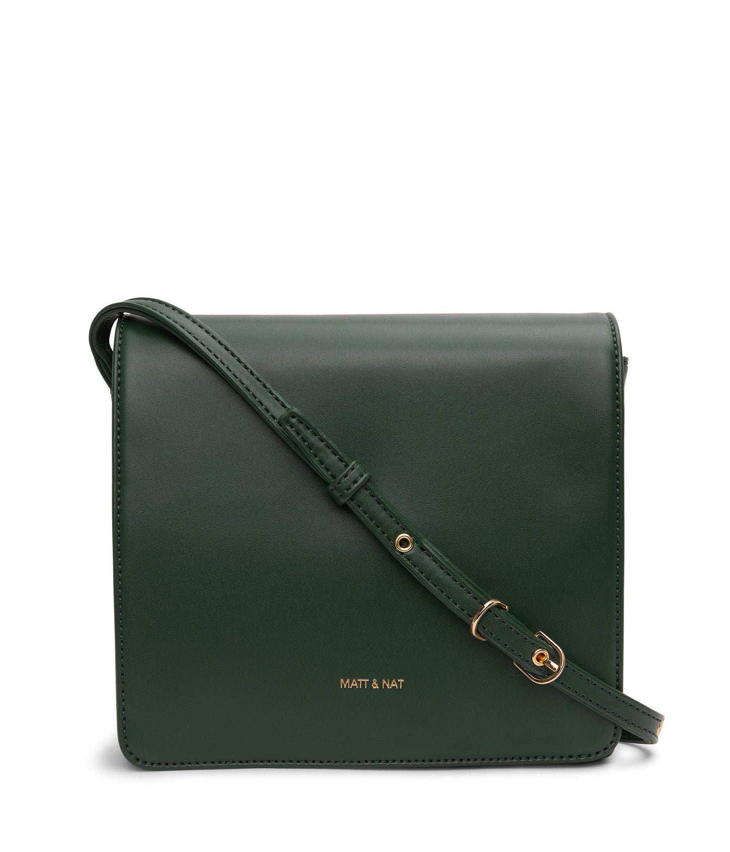 DOVER SM Vegan Crossbody Bag - Loom | Color: Green - variant::vineyard