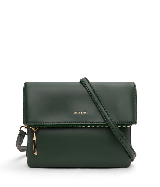 HILEY Vegan Crossbody Bag - Loom | Color: Green - variant::vineyard