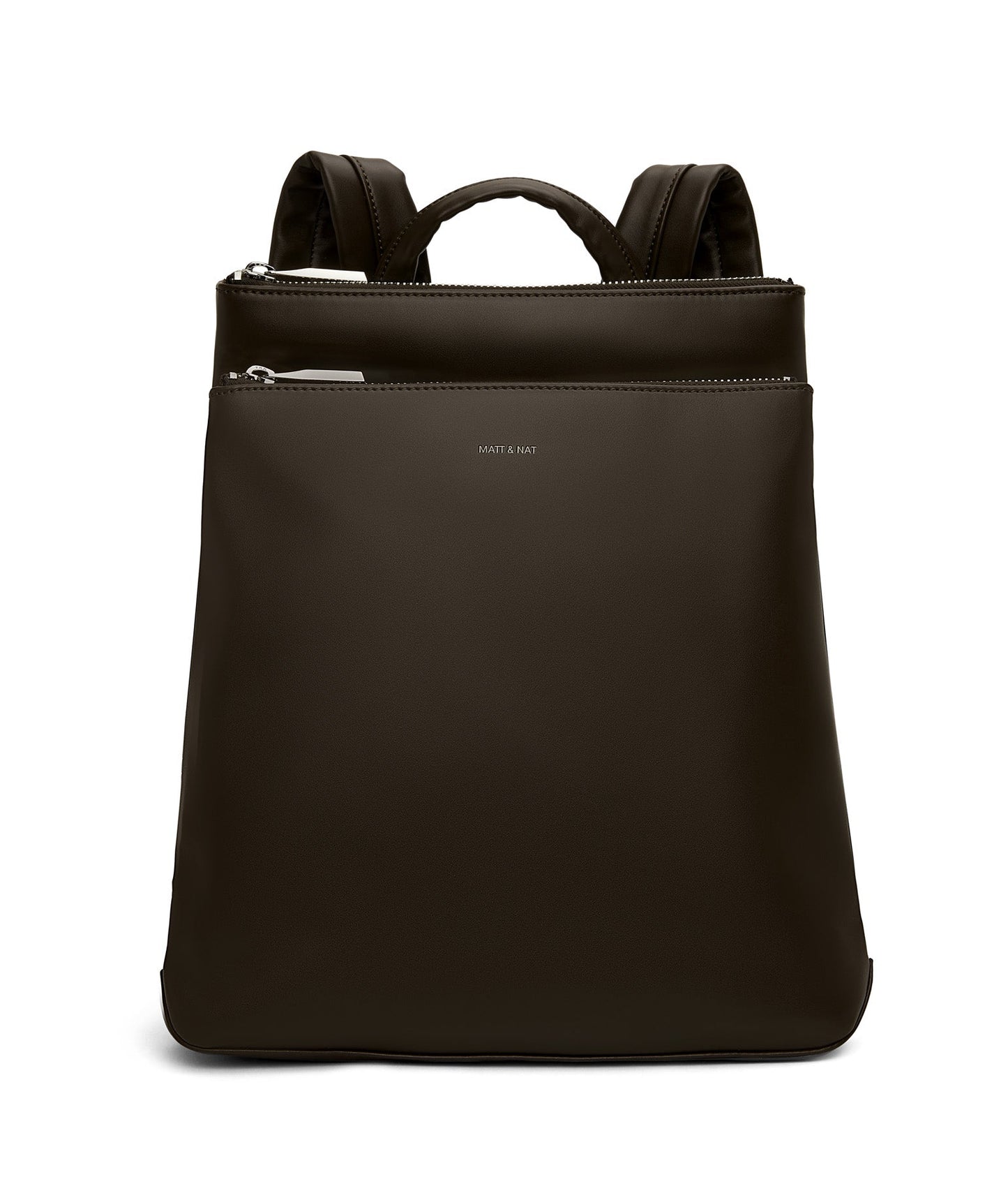 NARA Vegan Backpack - Loom | Color: Brown - variant::espresso