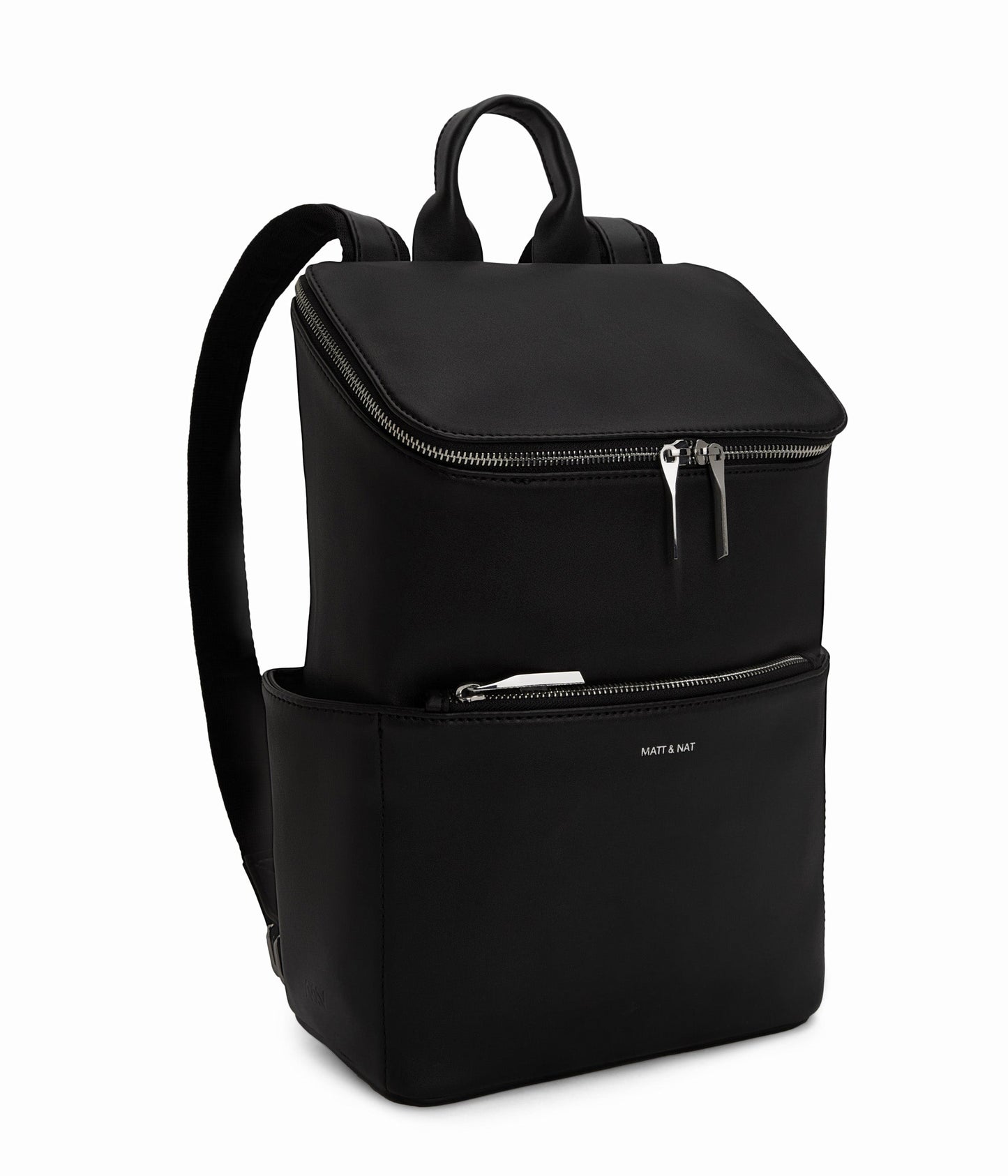 BRAVE MICRO Vegan Crossbody Bag - Loom | Color: Black - variant::blacks