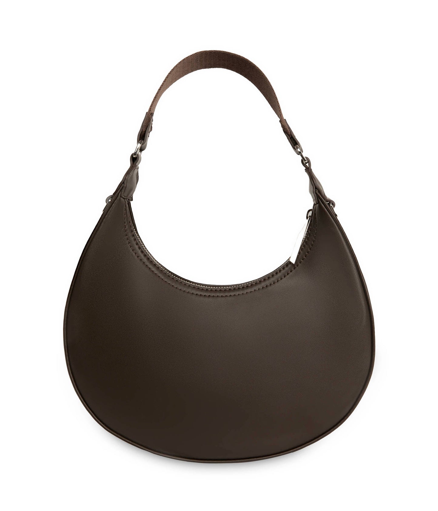 SERENA Vegan Hobo Bag - Loom | Color: Brown - variant::espresso