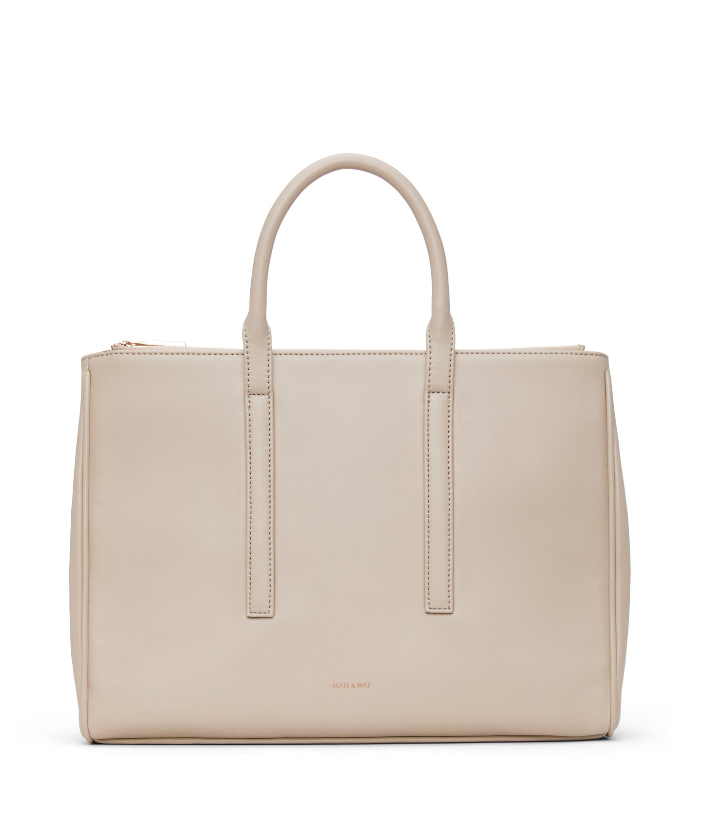 EVELIN Vegan Satchel - Loom | Color: Beige - variant::veil