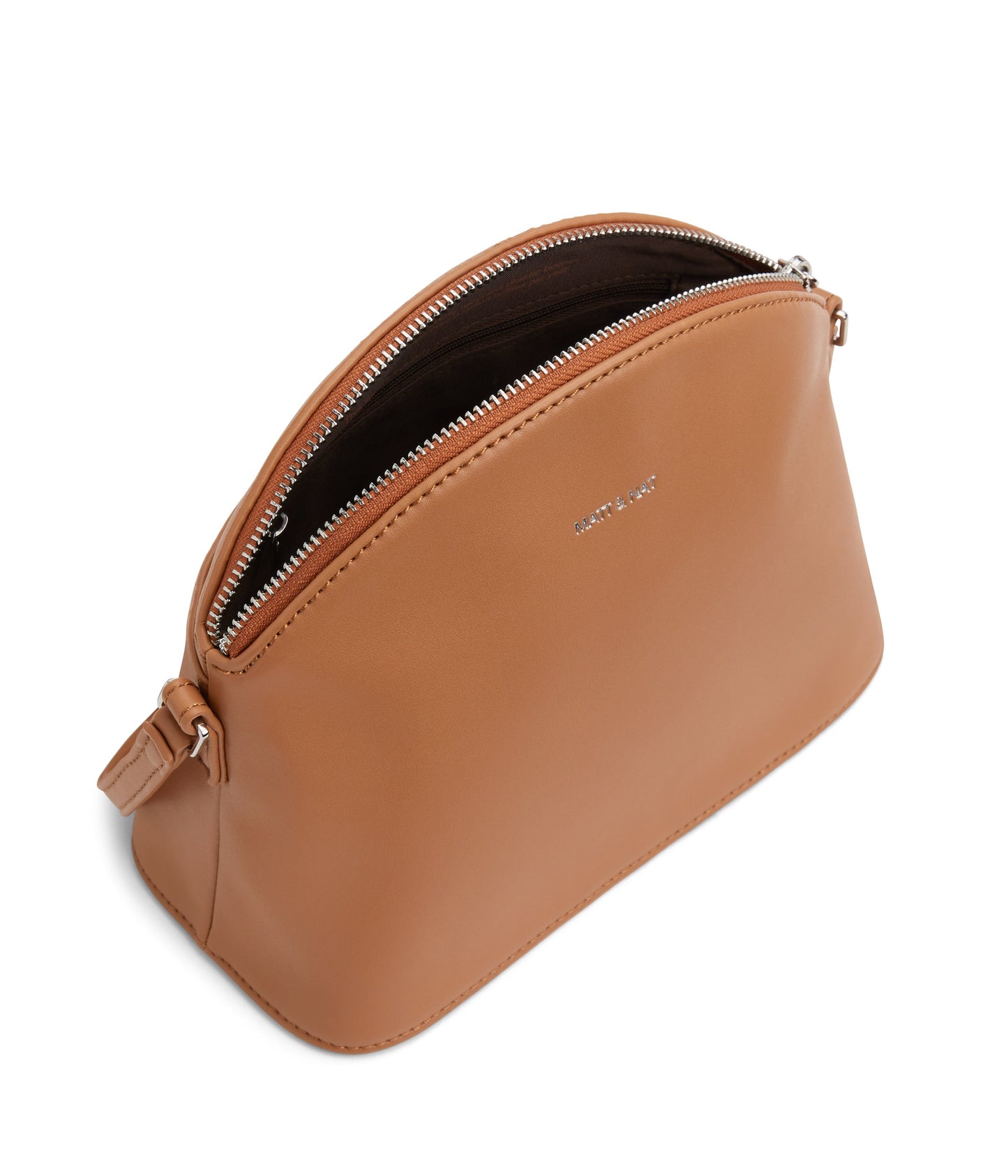 LEONA Vegan Crossbody Bag - Loom | Color: Tan - variant::maple