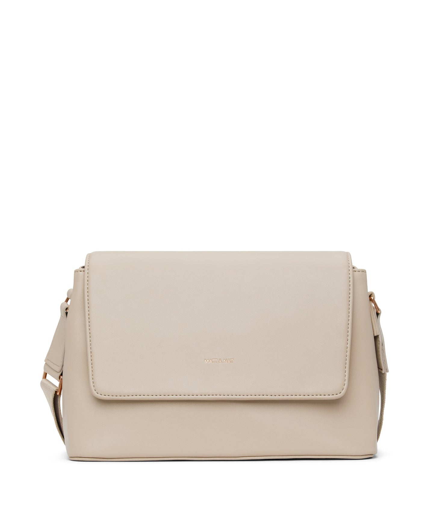 VIKA Vegan Crossbody Bag - Loom | Color: Beige - variant::veil