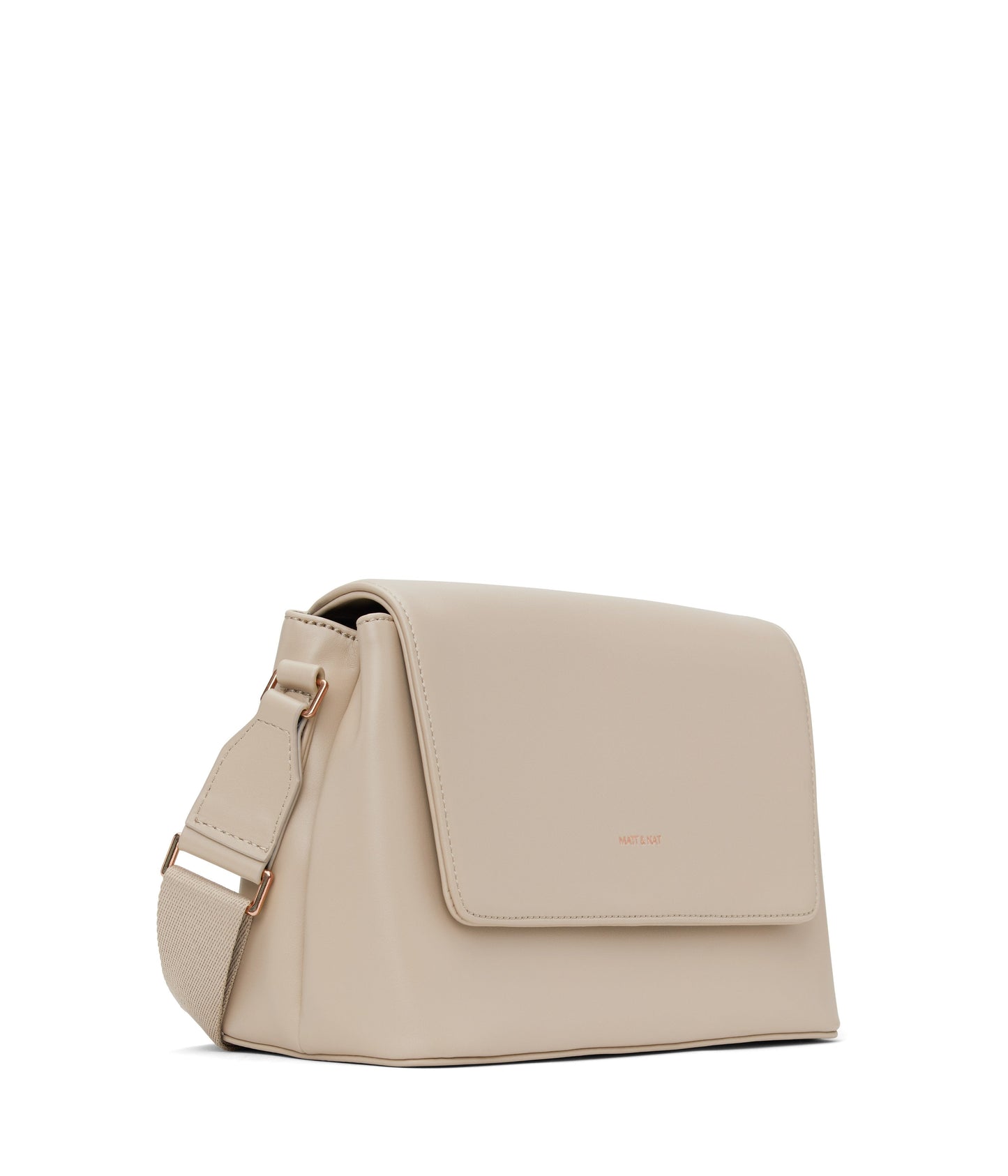 VIKA Vegan Crossbody Bag - Loom | Color: Beige - variant::veil