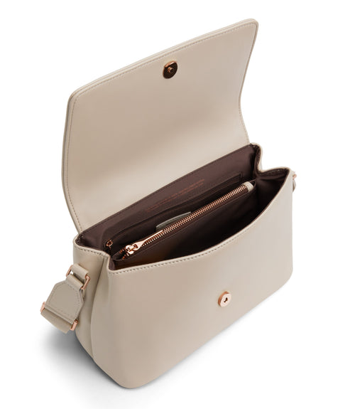 VIKA Vegan Crossbody Bag - Loom | Color: Beige - variant::veil