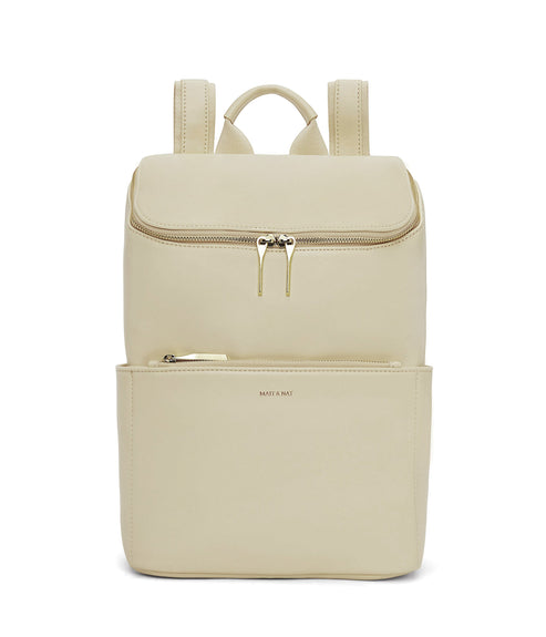 BRAVE MICRO Vegan Crossbody Bag - Loom | Color: White - variant::tapioca