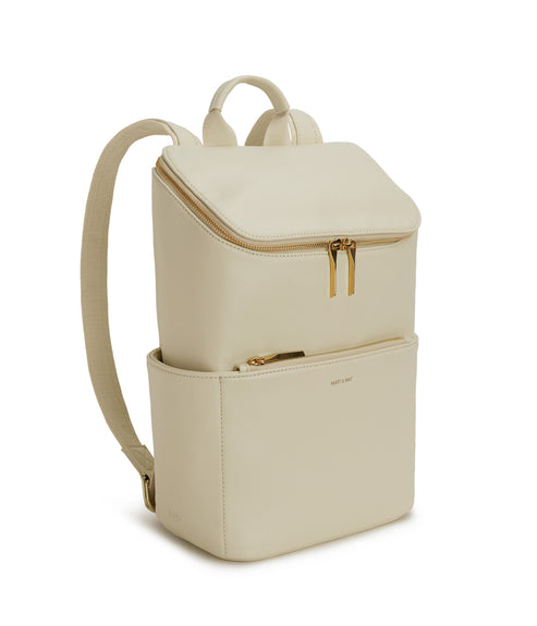 BRAVE MICRO Vegan Crossbody Bag - Loom | Color: White - variant::tapioca