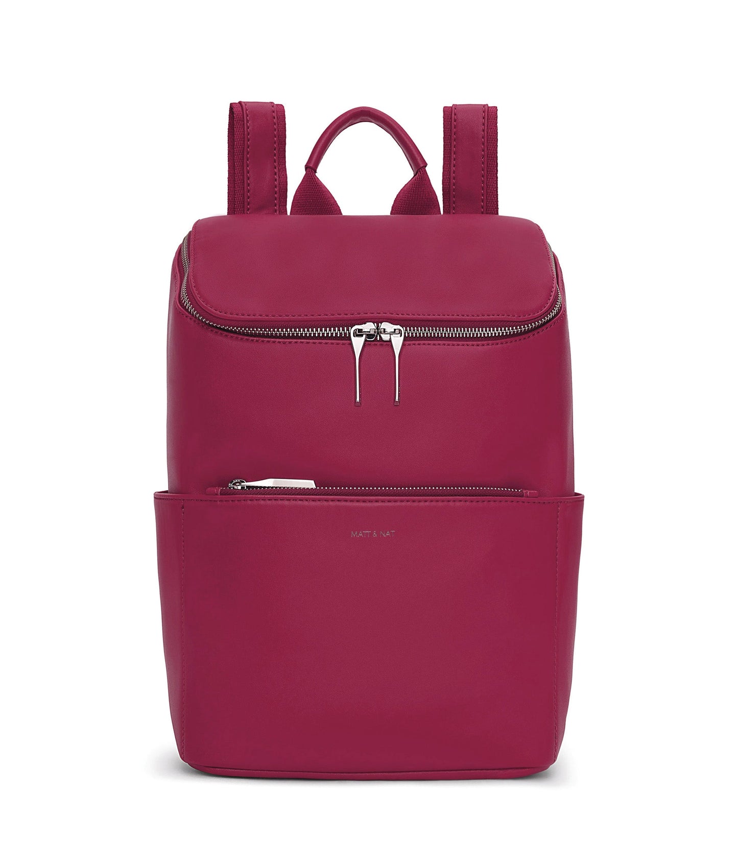 BRAVE MICRO Vegan Crossbody Bag - Loom | Color: Pink - variant::tulip