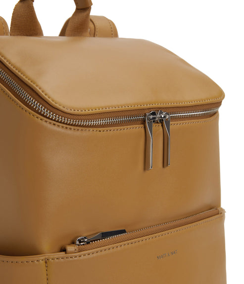 BRAVE MICRO Vegan Crossbody Bag - Loom | Color: Tan - variant::harvest