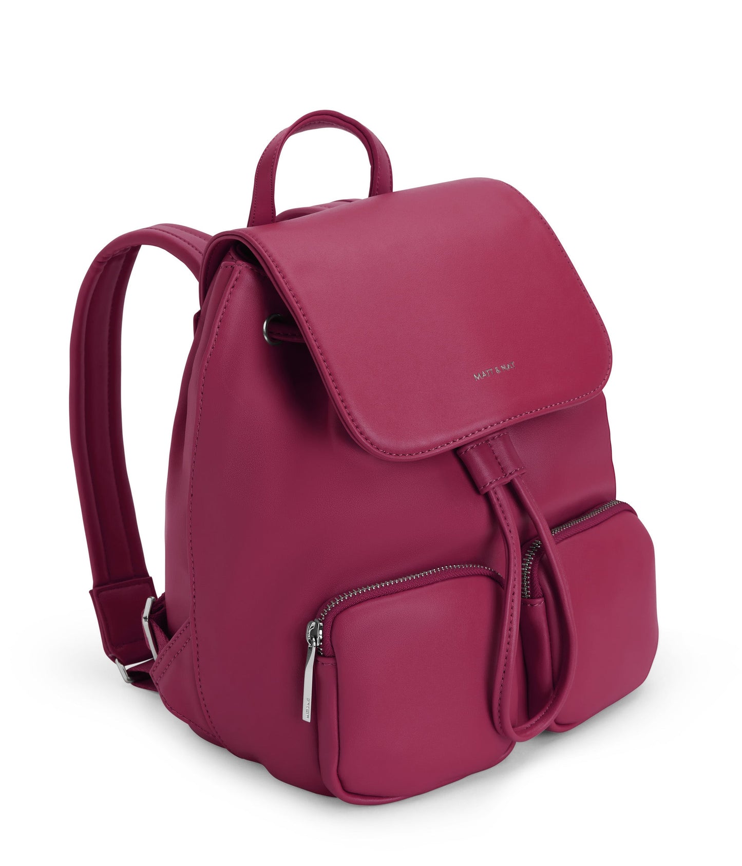 TATUM Vegan Backpack - Loom | Color: Pink - variant::tulip