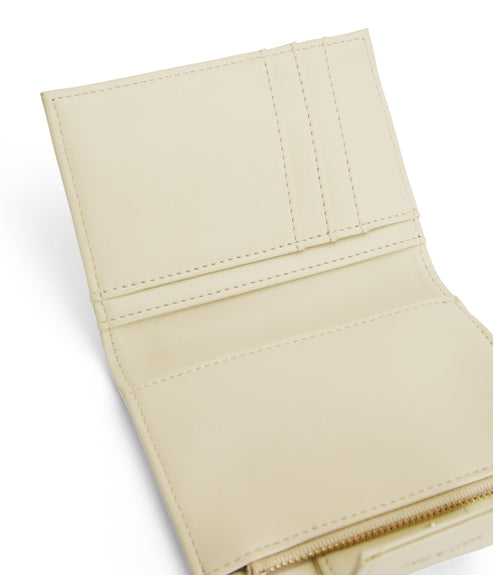 CRUISESM Small Vegan Wallet - Loom | Color: White - variant::tapioca