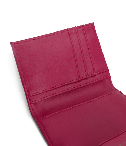 CRUISESM Small Vegan Wallet - Loom | Color: Pink - variant::tulip