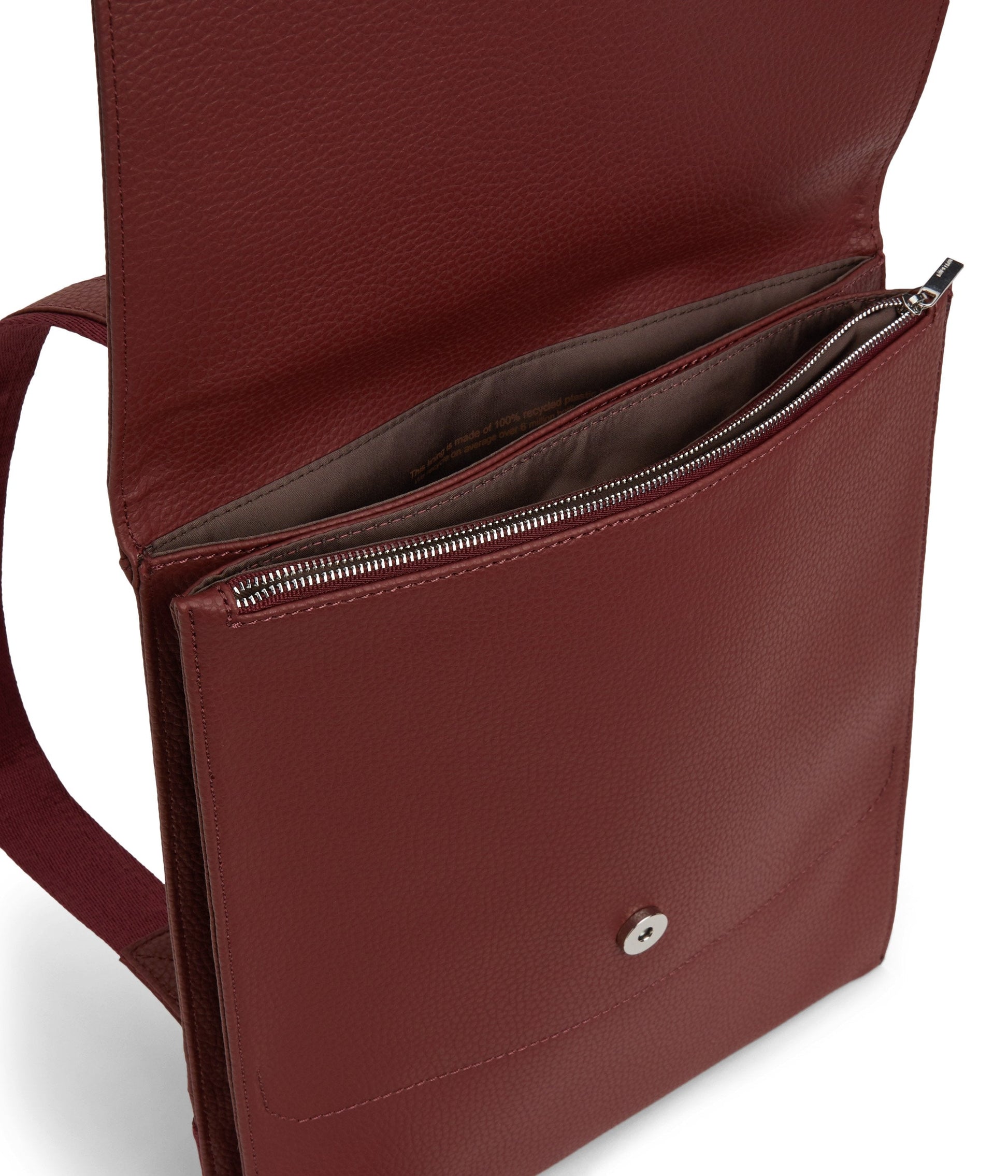 MAVI Vegan Backpack - Purity | Color: Red - variant::beet
