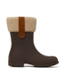 MARIA Women's Vegan Rain Boots | Color: Brown - variant::chocolate