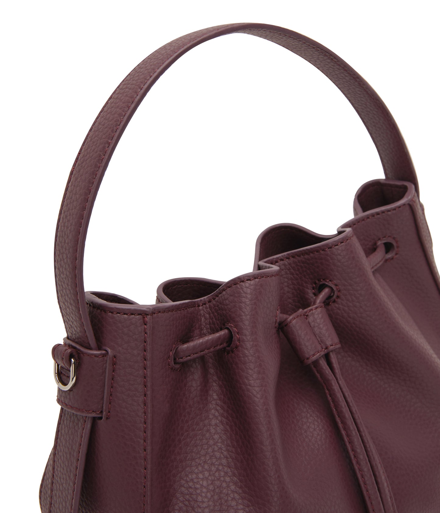 AMBER Vegan Bucket Bag - Purity | Color: Purple - variant::moon