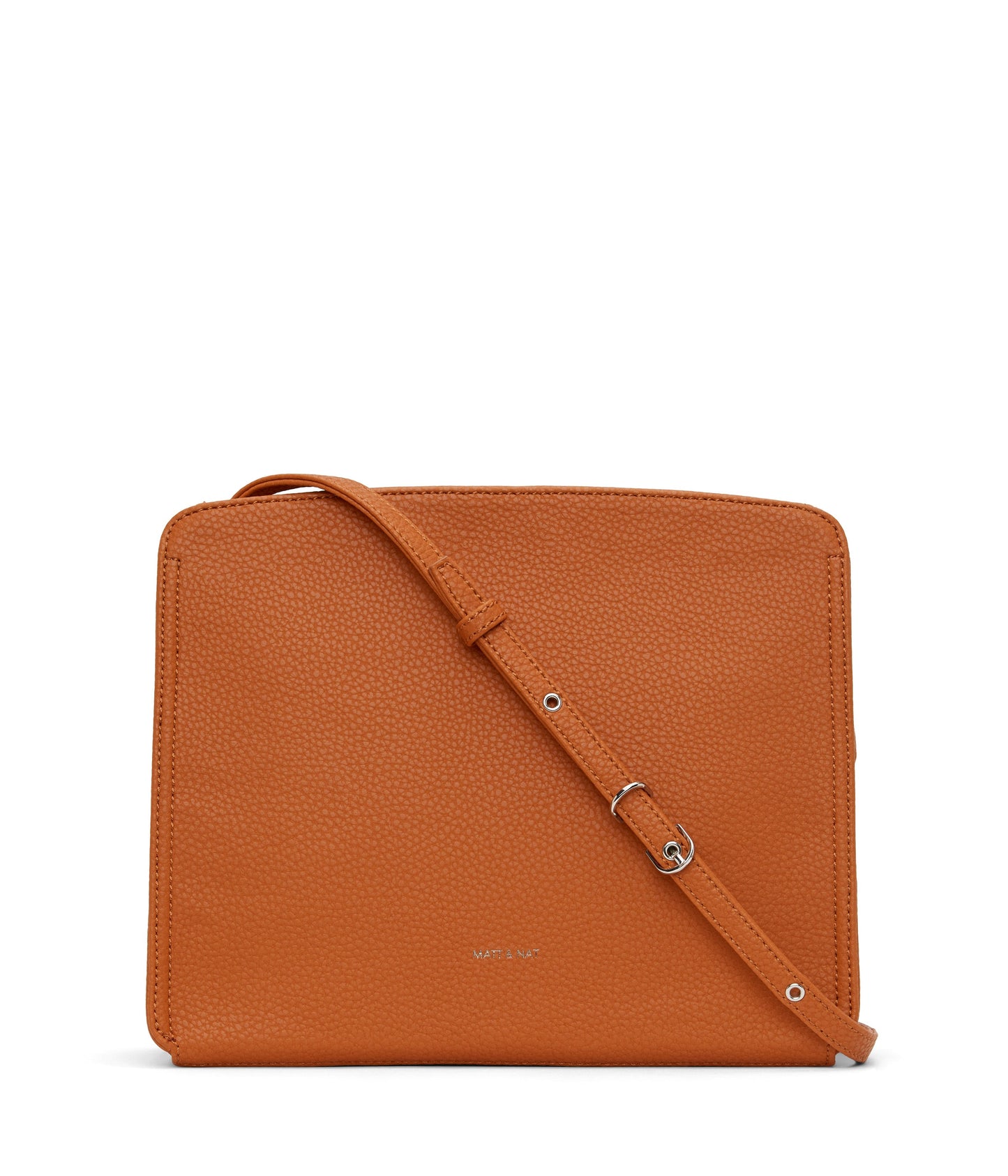 MUE Vegan Crossbody Bag - Purity | Color: Orange - variant::prairie