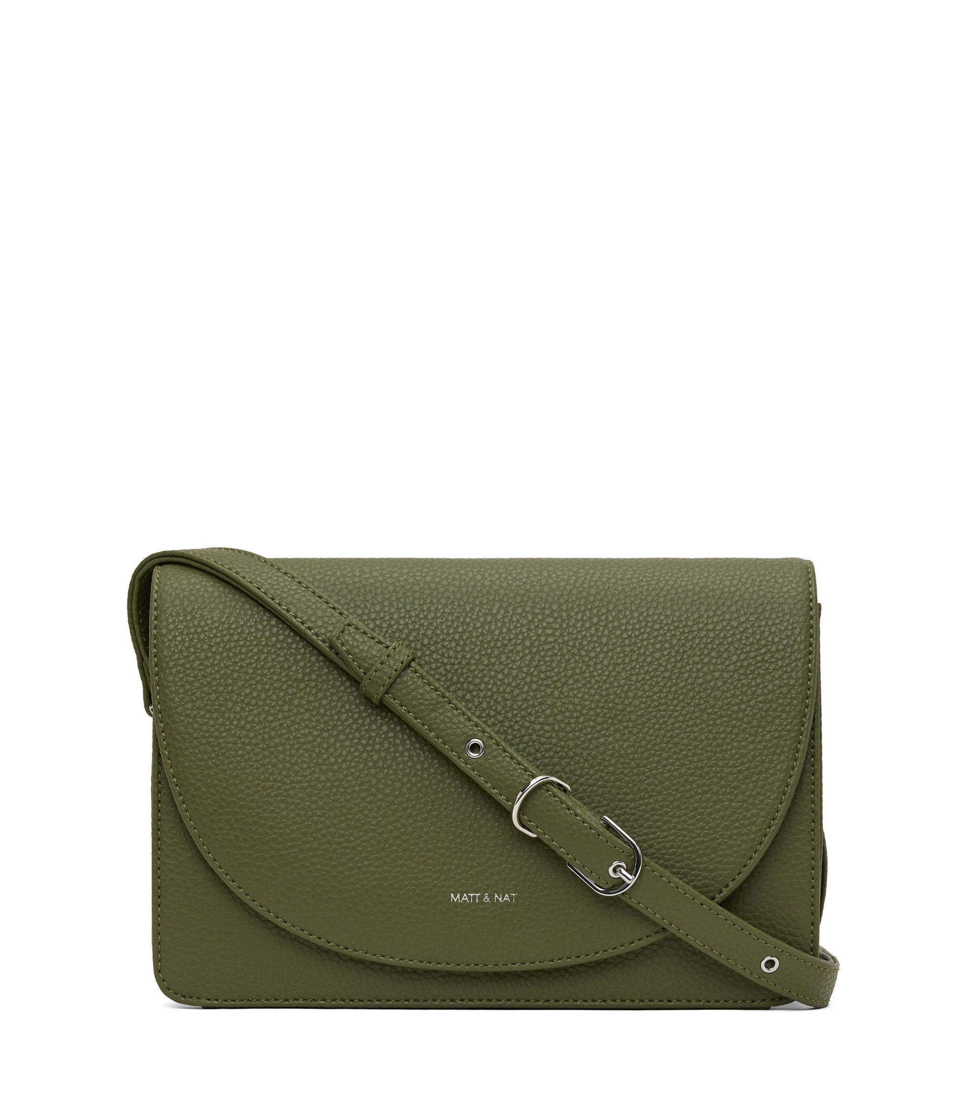 SOFI Vegan Crossbody Bag - Purity | Color: Green - variant::meadow
