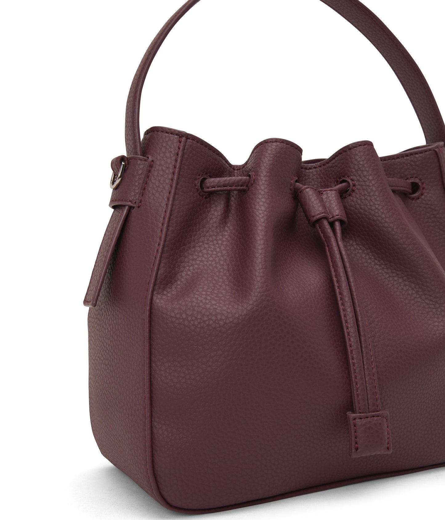 AMBER Vegan Bucket Bag - Purity | Color: Purple - variant::moon