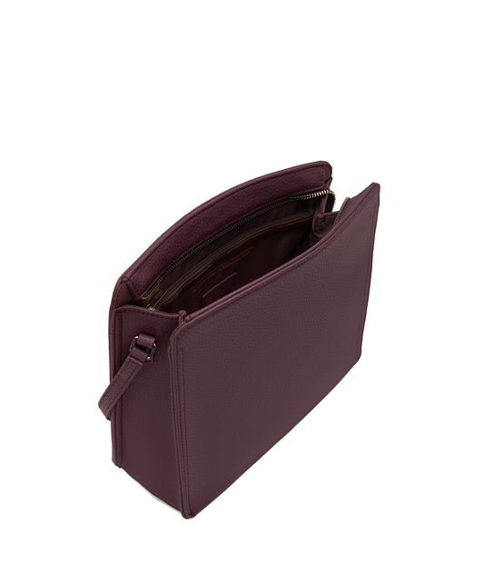 MUE Vegan Crossbody Bag - Purity | Color: Purple - variant::moon