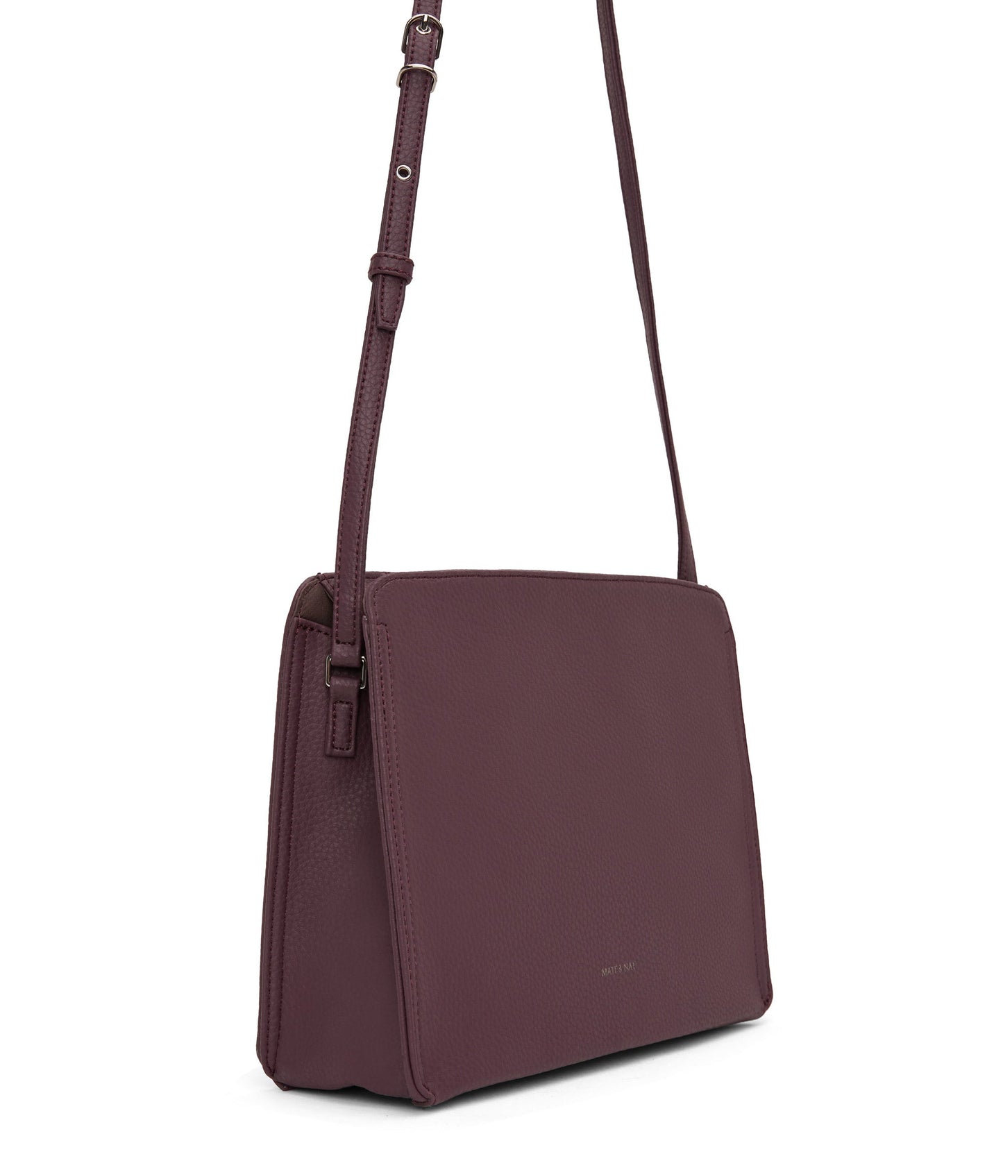 MUE Vegan Crossbody Bag - Purity | Color: Purple - variant::moon