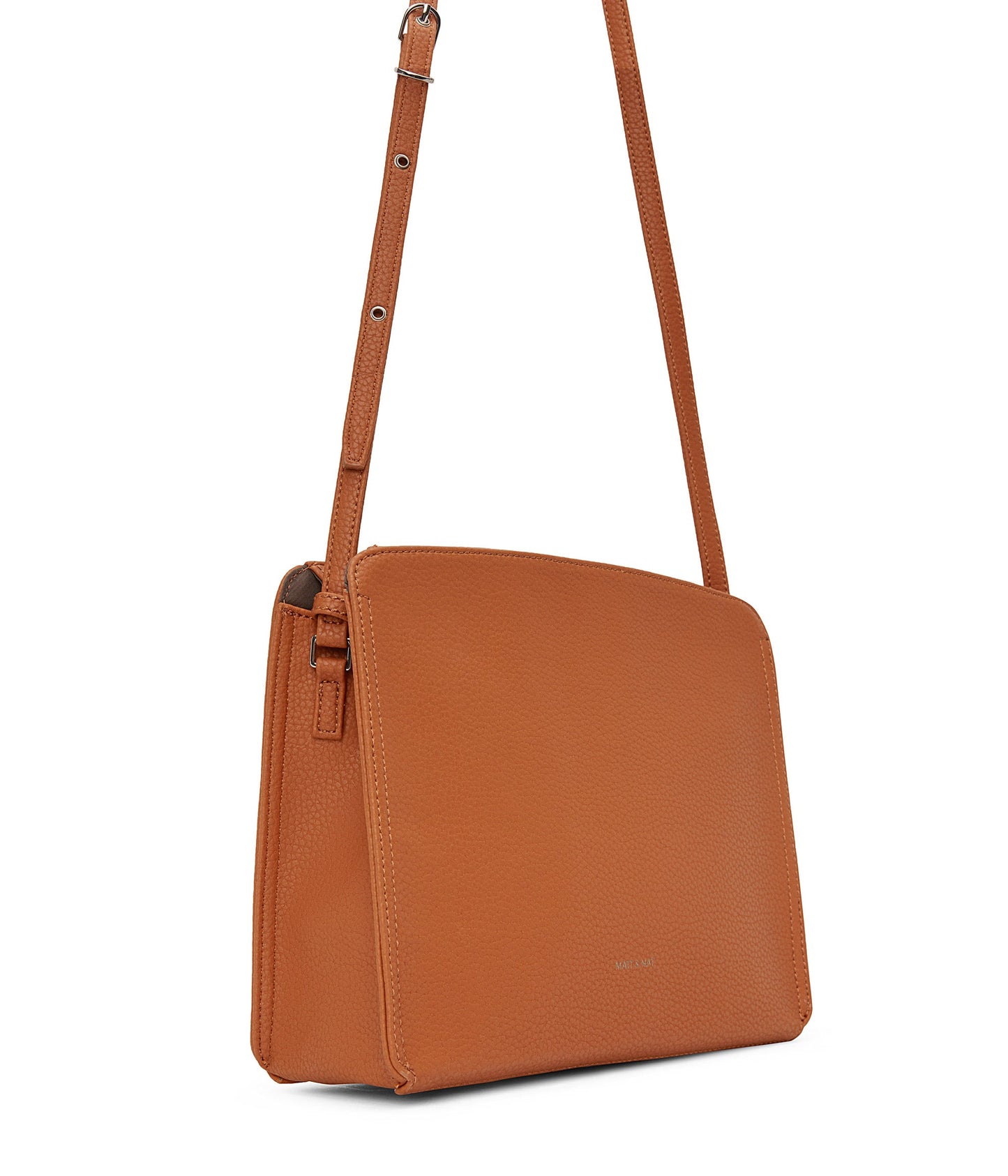 MUE Vegan Crossbody Bag - Purity | Color: Orange - variant::prairie