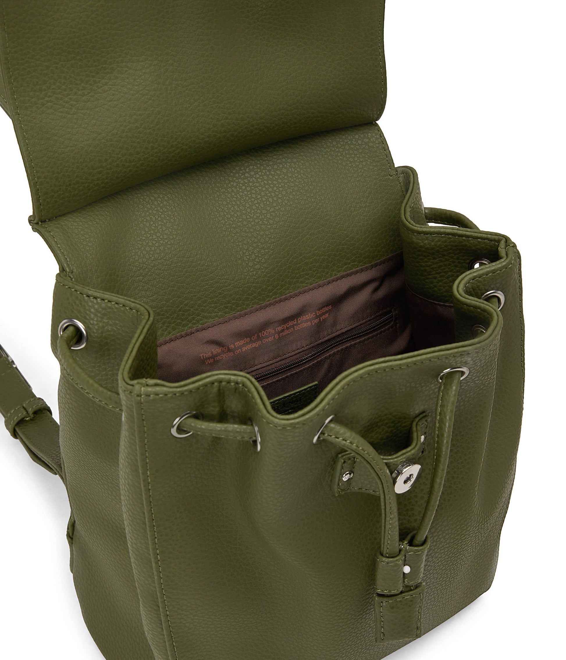 MUMBAI MED Vegan Backpack - Purity | Color: Green - variant::meadow