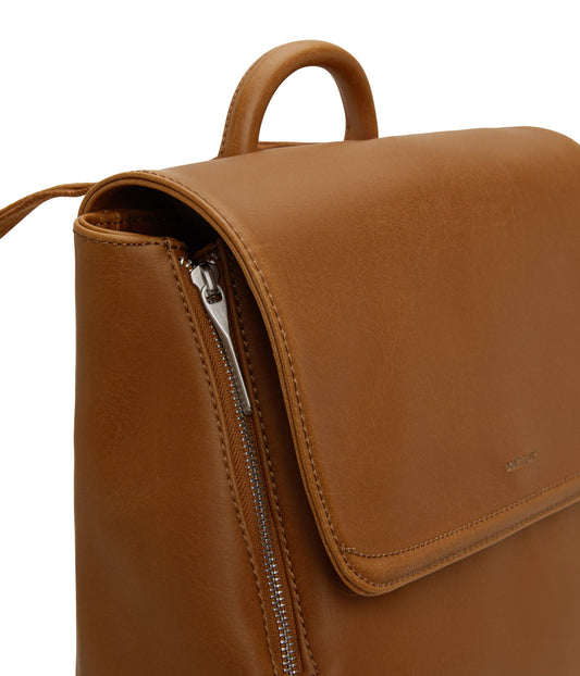 FABI Mini Vegan Backpack - Vintage | Color: Brown - variant::chili