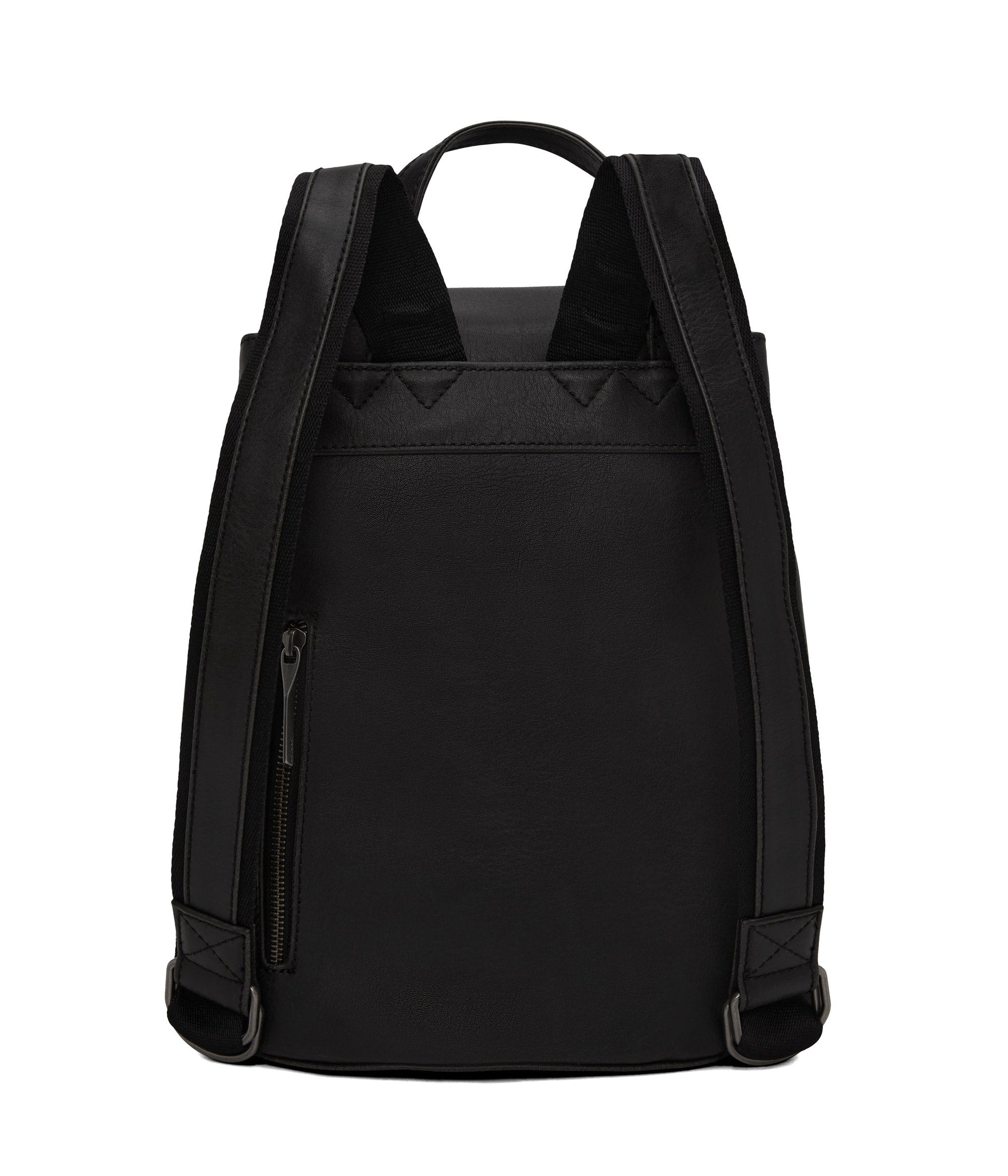 SOHO Vegan Backpack - Vintage | Color: Black - variant::black