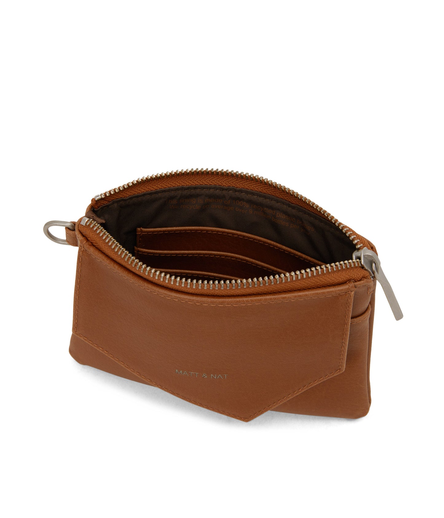 NIA SM Small Vegan Wallet - Vintage | Color: Brown - variant::chili