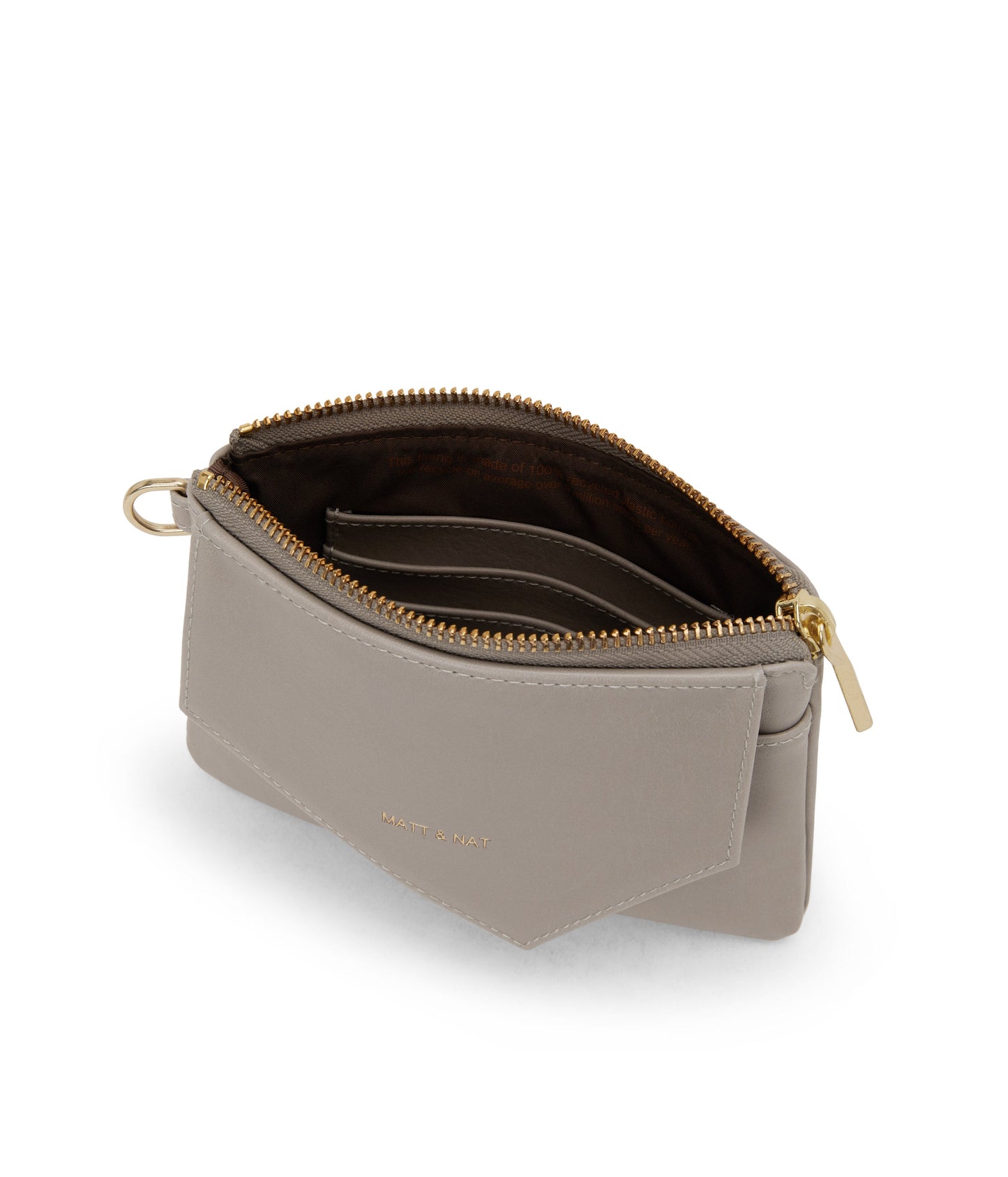 NIA SM Small Vegan Wallet - Vintage | Color: Grey - variant::wave