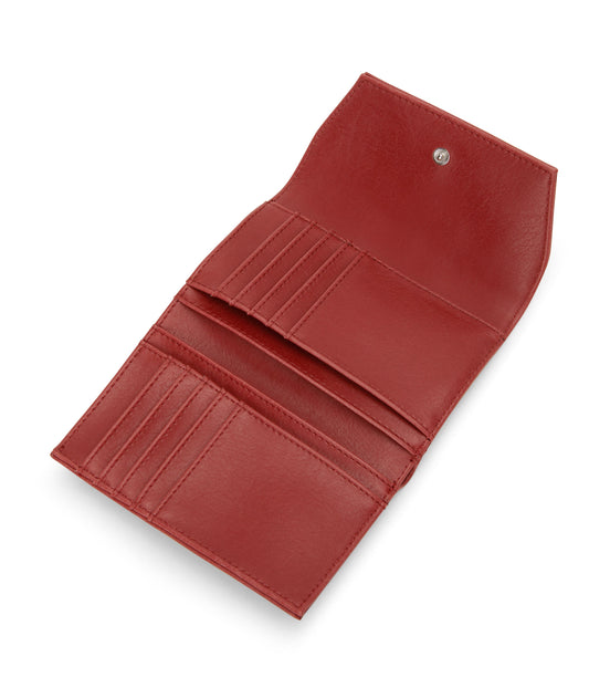 VERASM Small Vegan Wallet - Vintage | Color: Red - variant::barn