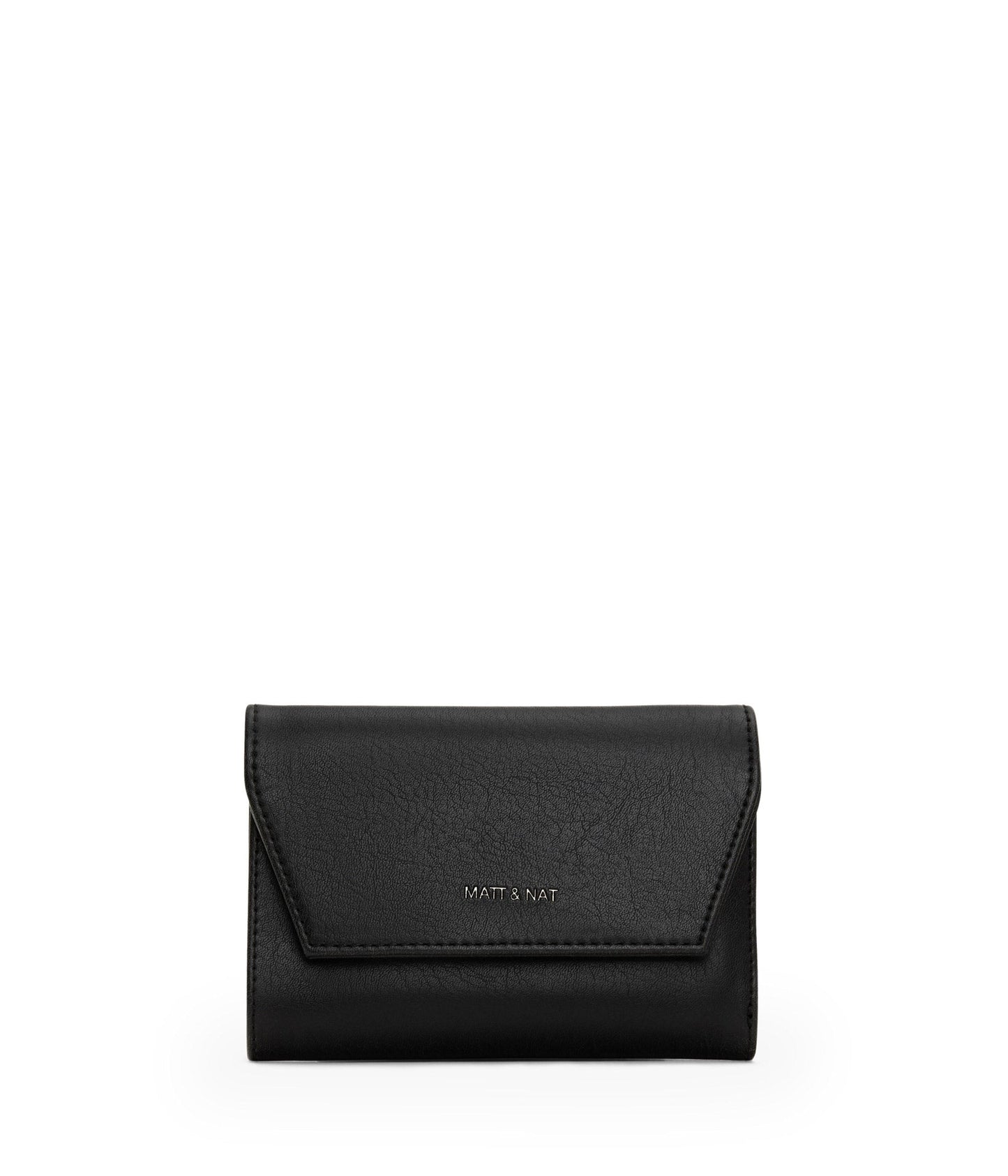 VERASM Small Vegan Wallet - Vintage | Color: Black - variant::black
