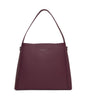 JADA Vegan Shoulder Bag - Arbor | Color: Purple - variant::jewel