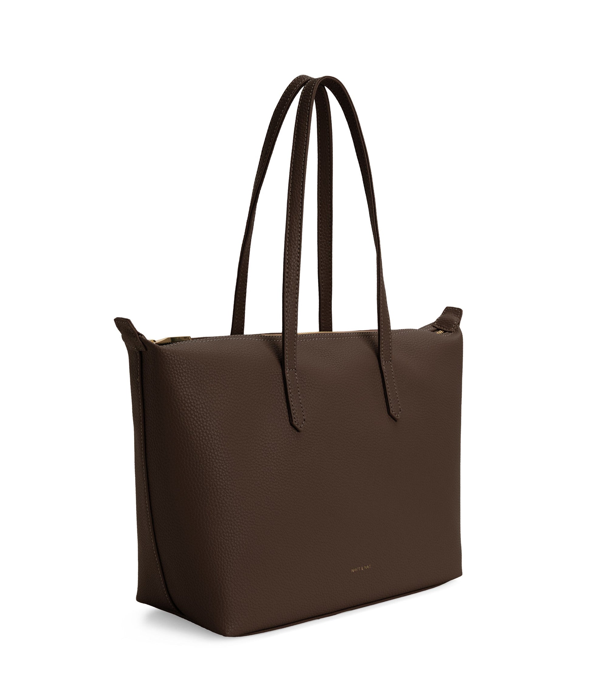 ABBI Vegan Tote Bag - Purity | Color: Brown - variant::chocolate