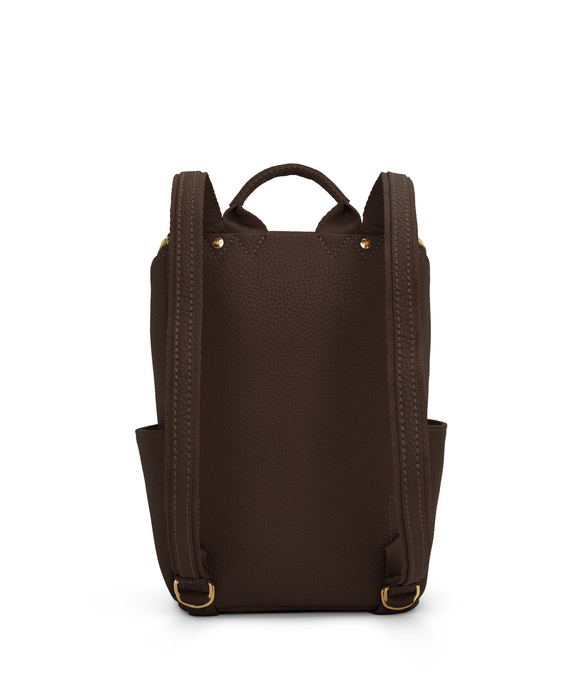 BRAVESM Small Vegan Backpack - Purity | Color: Brown - variant::chocolate