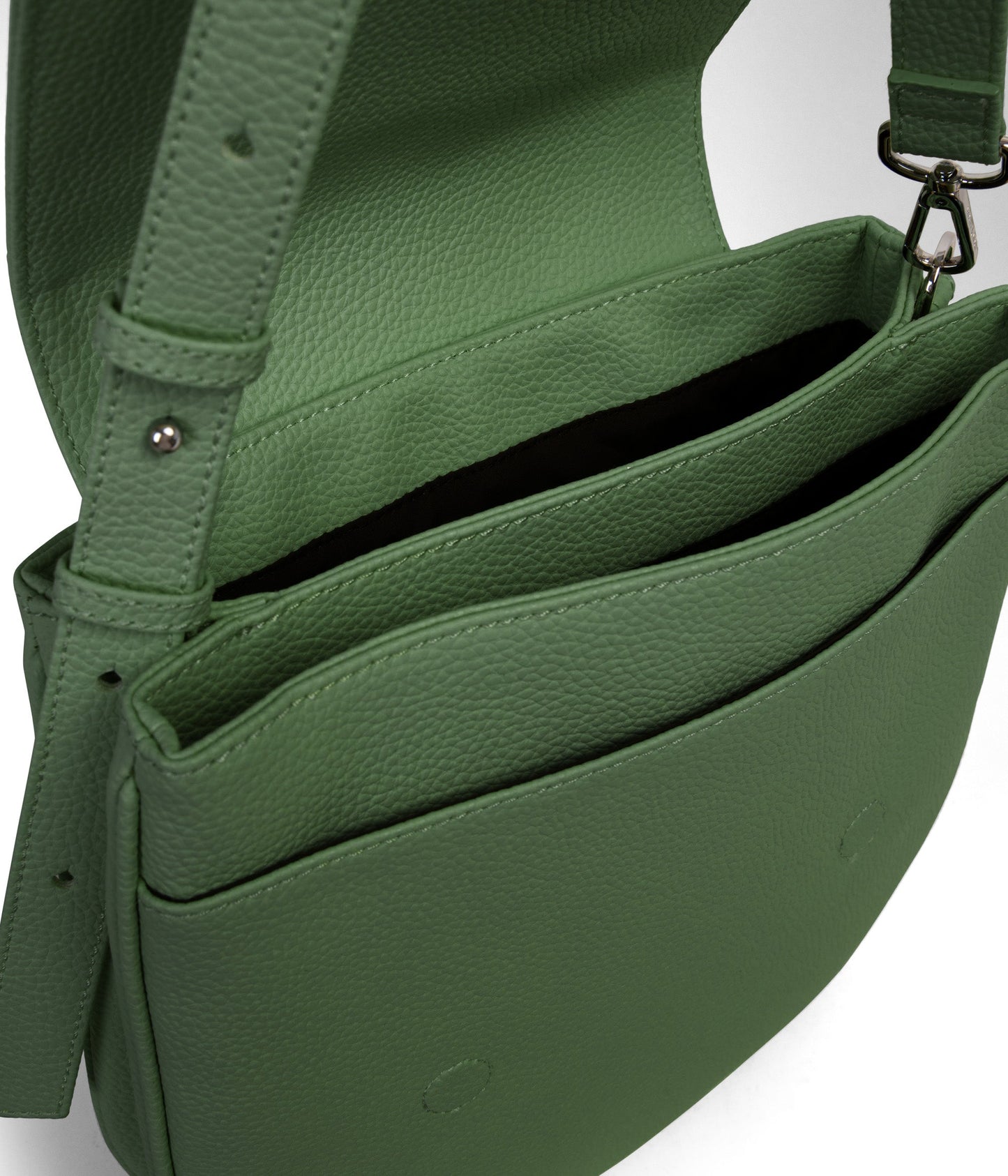 MATCH Vegan Shoulder Bag - Purity | Color: Green - variant::herb