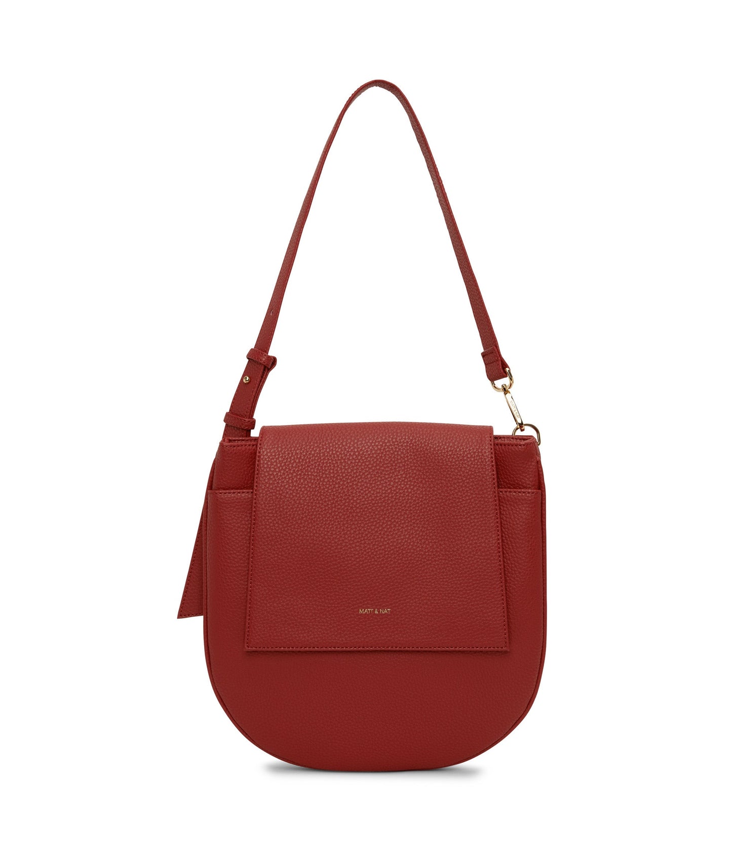 MATCH Vegan Shoulder Bag - Purity | Color: Red - variant::passion