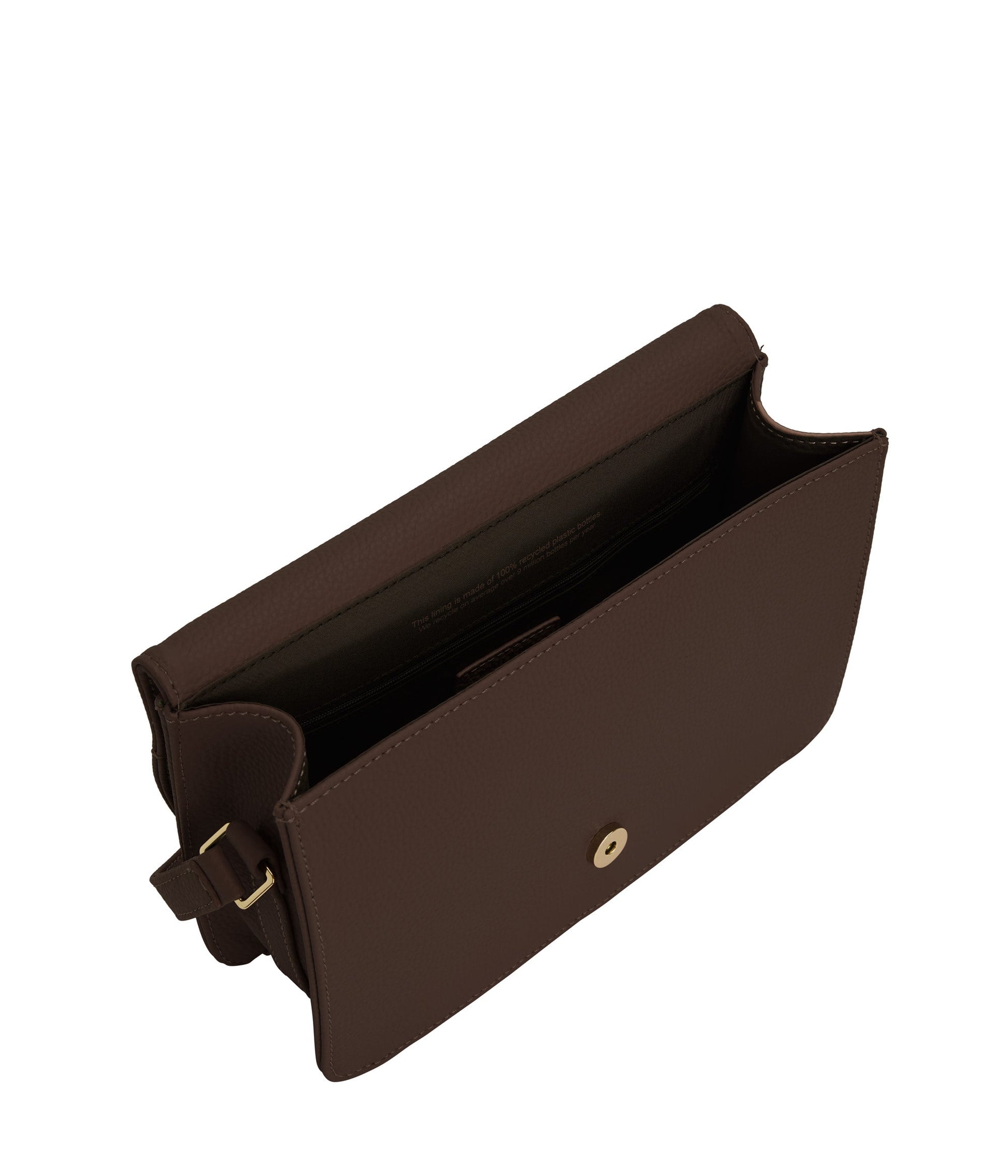 SOFI Vegan Crossbody Bag - Purity | Color: Brown - variant::chocolate