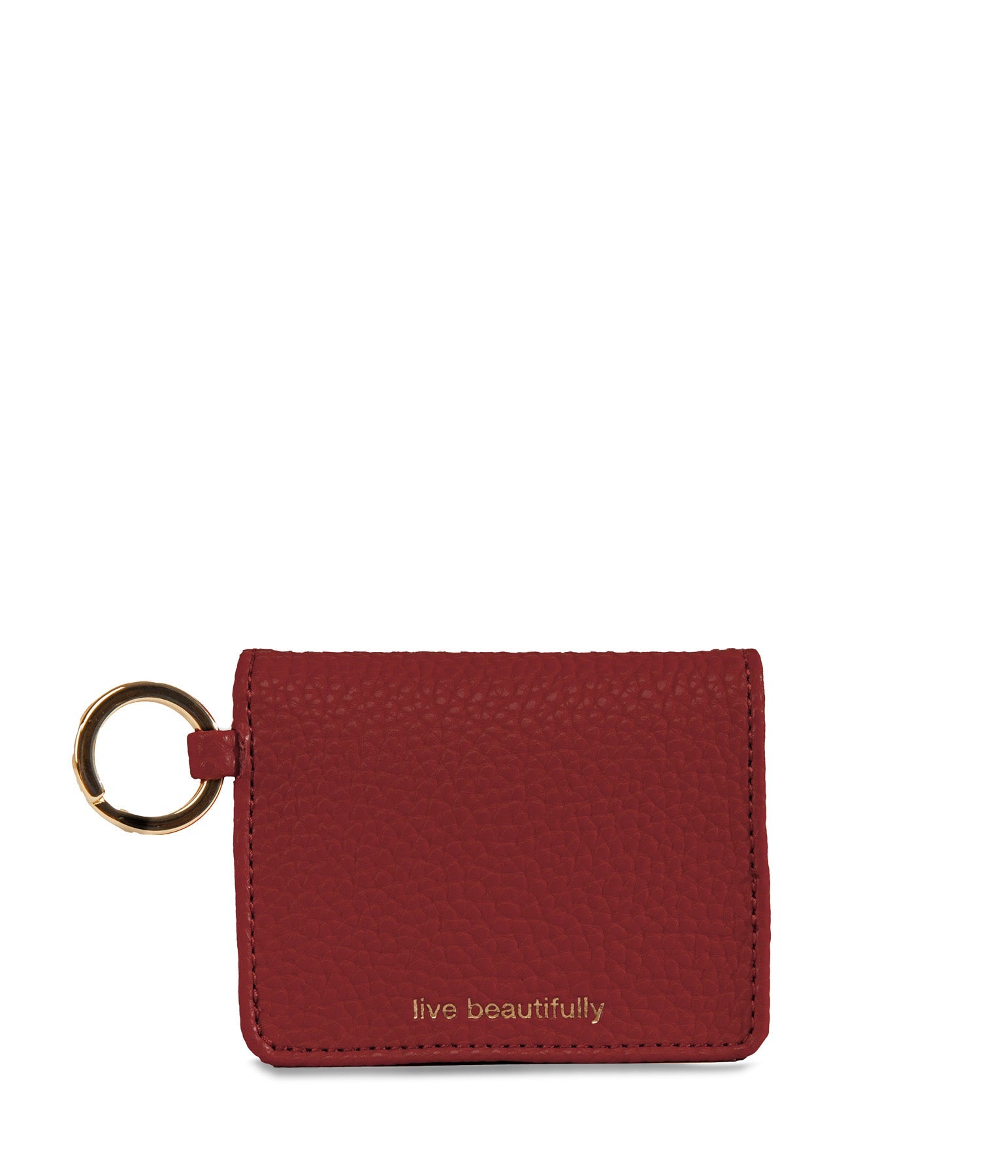 OZMA Vegan Coin Purse - Purity | Color: Red - variant::passion